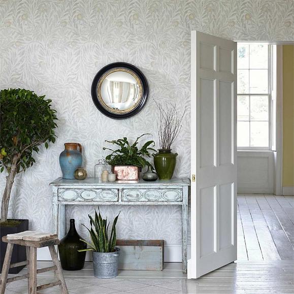 Обои Sanderson Chiswick Grove Orange Tree 216403 фото в интерьере